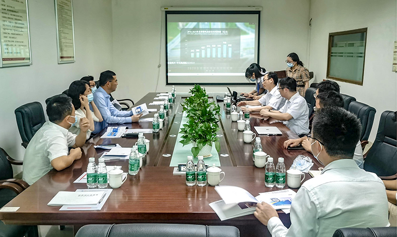 龙岗区委常委、组织部部长王清科一行调研走访VR彩票科技